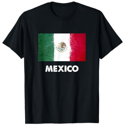 Mexiko Flagge Trikot | Mexikanisch T-Shirt