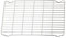 SPARES2GO Grill Pan Grid Wire Tray Rack Compatible with AGA 8516 110 DF NG FSD Floral Wild Flowers Oven Cooker (220 x 370mm)