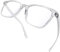 Joopin Blaulichtfilter Brille Herren Damen Blaufilterbrille und Computerbrille mit Blaulichtfilter Blue Light Blocking Glasses for PC TV and Gaming (Klassisch Transparent)