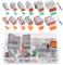 Kit connettori DT per cavi elettrici, 6 set maschio e femmina, impermeabili, a 2, 3, 4, 6, 8 e 12 poli, per cavi da 0,64 a 1,2 mm
