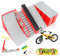KETIEE Finger Skateboard Rampe, Skate Park Ramp Kit Fingerskateboards mit Rampe Set Skatepark Rampen Finger Skate Boarding Ultimate Sport Training Requisiten Spielzeug für Kinder (C)