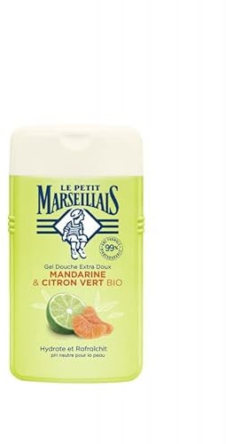 LE PTIT MARSEILLAIS - Extra Doux Mandarine Citron 250Ml - le Lot De 4