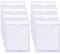Lahviuu Parkscheinhalter,8pcs Transparent Parkschein Selbstklebende Halter Parkscheibe Schutzhülle Tickethalter Kfz Halterung für Parkausweis,für Auto, Abzeichen, Windschutzscheibe(12.7 * 16.5cm)
