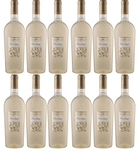 Tenuta Ulisse Selezione Pinot Grigio Weißwein Wein Trocken IGP Italien I Versanel Paket (12 x 0,75l)