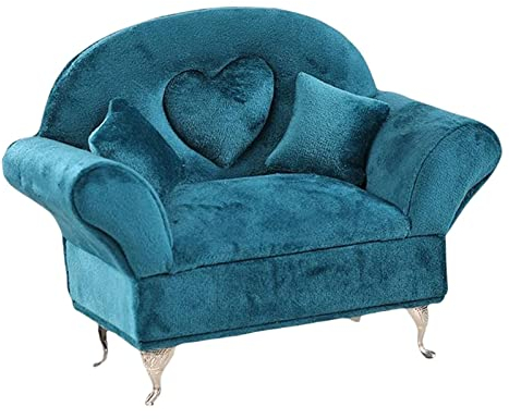 rockible Sofa Couch Schmuckschatulle Ornament Schmuckkästchen für Schminktisch Wohnzimmerdekoration, GRÜN