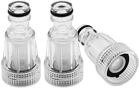 Fai Top 3/4 Washer Water Filter, Hose Tap Connector Quick Coupling,Water Inlet Filter 3/4 Garden Hose for Garden Connectors (3 Pac)