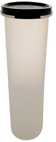 Tupperware Circular 1,1L schwarz Eidgenosse rund Dose Box Trockenvorrat Vorrat Deko Back Zauber Dosen für Kaffee Pads