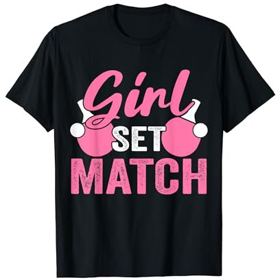 Spielerin Girl Frauen Damen Outfit! Tischtennis T-Shirt