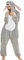 PENGMAI Unisex Erwachsene Tier Cosplay Kaninchen Onesie Halloween Pyjamas Cosplay Kostüm für Damen Herren Loungewear, hase, 46