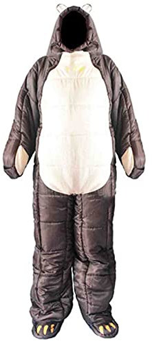 SUYUDD Schlafsack mit Armen und Beinen 0 Grad tragbarer Schlafsack für Erwachsene Kompakter Leichter Mumienschlafsack bei kaltem Wetter für Rucksackreisen, Wandern, Jagen, Angeln