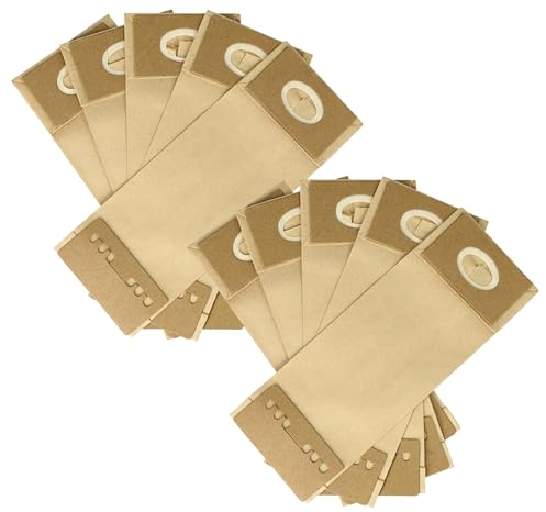 vhbw 10x Turbofilter kompatibel mit Festool RS 2, ES 150, ET 2, ETS 150 Schwingschleifer, Exzenterschleifer - Papier-Staubbeutel Set Sandfarben