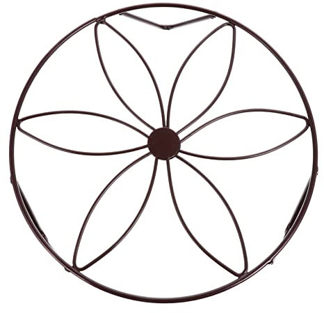 BESPORTBLE Eisen Kunst Blumenständer Robustes Pflanzregal Vintage Blumenregal Für Wohnzimmer Küche Dekorativ Stabil Für Blumen Und Pflanzen Innenräumen