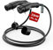 Ladekabel für Elektrofahrzeuge, Schnellladekabel - 22 kW, 5 m, dreiphasig, 32 A, wasserdicht nach IP65, IEC-62196-2 - Kompatibel mit Allen gängigen Ladestationen und (32A / 22 kW / 5M)