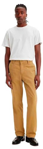 Levi's XX Chino Authentic Strt Pantalon, British Khaki Soft G, 28W x 30L Hommes