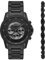 Armani Exchange Watch for Men, Automatic Movement and 46mm Case Size with Stainless Steel, Leather or Silicone Strap