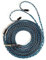 keephifi Kbear st12 plus IEM Kabel Kopfhörerkabel 8-adrig 4N OFC versilbert geflochten MMCX-Verlängerungs-IEM-Kabel 3,5mm-Stecker für fiio FD1/FD3/FD5/FD7/WESTONE B50/SONY IER-Z1R(Schwarzblau,MMCX)