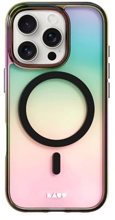 LAUT Holo-Hülle kompatibel mit iPhone 16 Pro – Holo Midnight