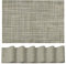Artoid Mode Woven Braun PVC Platzsets 6er Set, 30x45cm Tischsets Waschbar Schmutzabweisend Hitzebeständig Platzdeckchen Innen Küche Deko