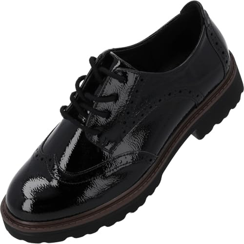 Palado Loafers Damen Casula by Sila Sahin - Moderne Slipper für Frauen - Klassische Brogues für Herbst & Winter