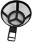 Reusable Coffee Pot Filter Holder Dripper Mesh Basket with Handle Kitchen Gadget