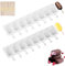 2 Piezas Moldes helados silicona 8 Cavidades, Molde Silicona Para Helado, Moldes Paletas, Molde Barra Helado, Moldes Silicona Paletas, Molde Helados Magnum, Moldes Palos, Helados Moldes DIY (A)