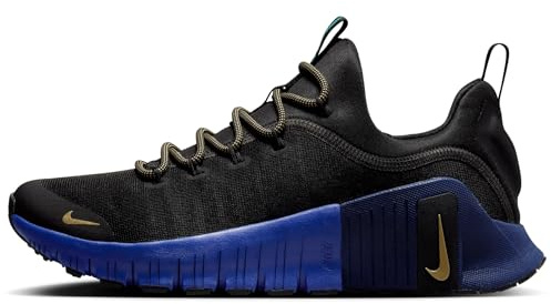Nike Free Metcon 6 AMP Women's Workout Shoes (HQ1853-001, Black/Deep Night/Blue Void/Copper Moon)