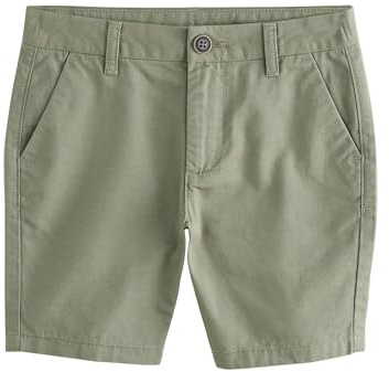 NEXT Mädchen Chinoshorts aus 100% Baumwolle Khaki Grün 8 Jahre