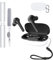 Custodia protettiva per cuffie Anker Soundcore Life P2, durevole ed ecologico, con fori precisi e compatibilità di ricarica, antiurto, piacevole al tatto, bianco