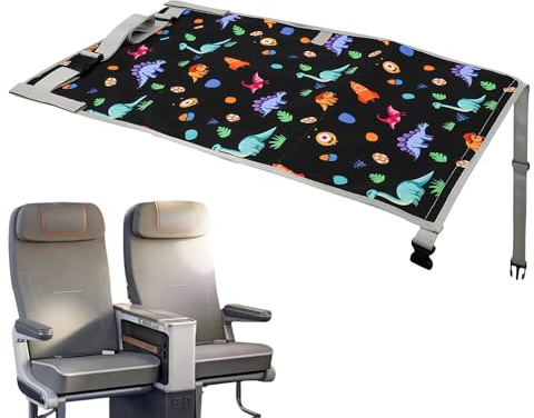 Seyrnicay Flugzeugbett für Kinder, Baby-Reisebett, faltbares, tragbares Kinderbett, weiche, bequeme Fußstütze für Zug, Flug, Spielen über Nacht