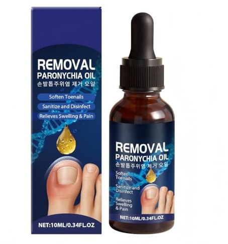Tägliches Nagelbettentzündungs-Vorbeugeöl | Macht Nägel weich & pflegt die Haut | 10 ml Leichte Fußpflege für unterwegs