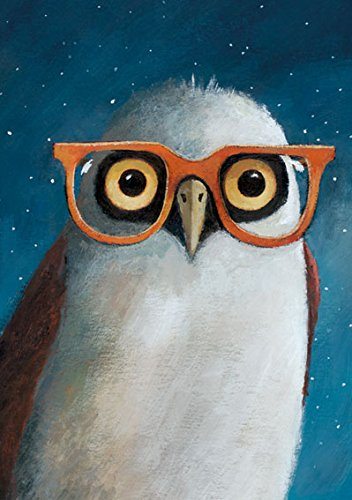 Inkognito Postkarte A6 • 33090 ''Eule Künstler: Henrike Wilson • Satire • Fantastik