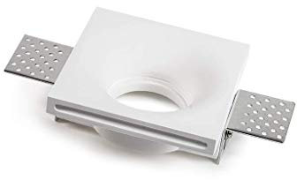 Éclair dikcg32t Spot en plâtre à disparition Spot encastrable en plâtre avec conique et épaisseur réduite H 36 mm, à intégrer dans le plâtre pour donner homogénéité entre plafond et corps éclairant.