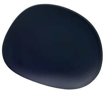 like. by Villeroy & Boch Organic Dark Blue piatto da colazione, blu scuro, 21 cm