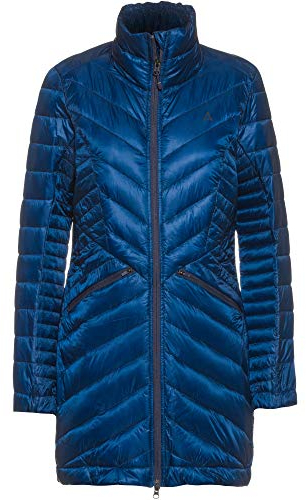 Schöffel Damen Thermo Parka Antersas L, winddichte, extrem leichte Daunenjacke aus Pertex Quantum, warme und atmungsaktive Skijacke, moonlit ocean, 40