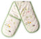Maison d' Hermine Botanical Fresh - Guanti da cucina in 100% cotone, doppio guanto da forno per barbecue cottura forno forno a microonde, maneggiare pentole calde, primavera/estate (18cm x 89cm)