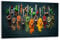 TMK ArtDeko - Housse pour plaque vitrocéramique - 1 pièce - 80 x 52 cm - Robuste, hygiénique et antidérapant - Protection et surface de travail supplémentaire - Utilisation polyvalente