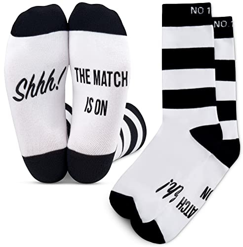 Football Fan Lounge Socks - Great Gift For Football Fans - 'Shhh! The Match Is On'