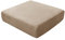 BXFUL Sofa-Sitzkissenbezüge, Sofakissen-Bezüge Stretch-Samt, Couchkissen-Bezüge Ersatz für individuelle Kissen mit elastischem Stoff (Großer 1-Sitzer,Sand)