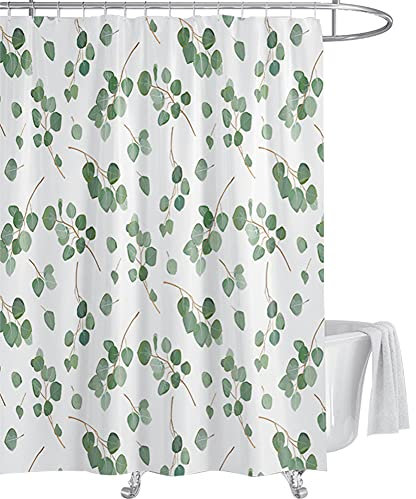 Ruankenshop Tende da Doccia Tenda Doccia Antimuffa Lungo Tenda della Doccia Bagno Finestra Tende Tenda della Doccia di Stoffa Tende per Finestre del Bagno Large