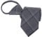 WANYING Homme 7cm 2.75 Cravate Étroite Pré-nouée avec Fermeture Éclair Security Necktie Cravate de Sécurité Style Décontracté Affaires Longueur 48cm - A03 À carreaux tartan Gris Foncé