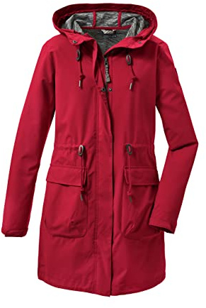 G.I.G.A. DX Damen Casual Softshell Parka mit Kapuze - GS 99 WMN SFTSHLL PRK, modern red, 38, 37955-000