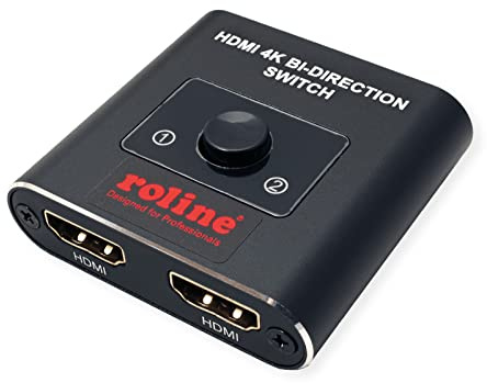 ROLINE 4K HDMI Switch, 2fach, bidirektional