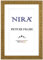 NiRa Massiv Holz Bilderrahmen Vintage Retro 60 x 90 cm in Alt-Gold | Farbe und Größe wählbar | Rahmen für Poster | Puzzle | Foto collage HD096