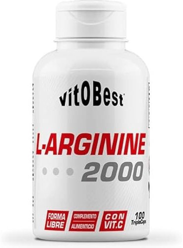 VITOBEST L-Arginine 2000, 100 Triplecaps
