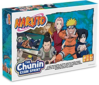 Shuffle Naruto. Der Chunin-Prüfungssprint. Modernes klassisches Ninja-Prüfungsrennen. Brettspiel für Kinder ab 8 Jahren