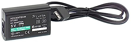 Ersatz-Gamepad-Ladegerät für Sony für PS Vita 1000, AC-Netzteil, Wandladegerät, Datensynchronisation, 2-in-1