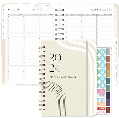 Terminkalender 2024, Beige Bar