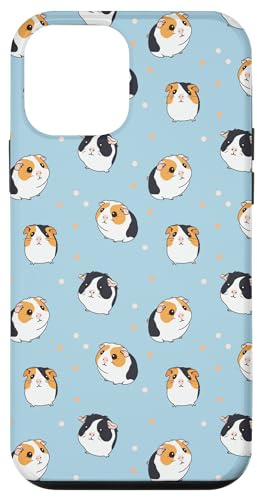Guinea Pig Pattern Funny Cute Animal Blue Case for iPhone 12 mini
