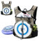 VIGEGARI Disc-Golftasche, Frisbee-Disc-Golf-Rucksack, kompatibel mit Tosy Flying Disc Golf-Aufbewahrung mit Disc-Golf-Handtuch, Disc-Golf-Rucksack (nur Tasche