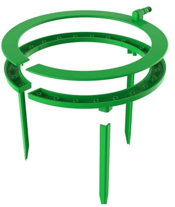 Hydro Halo Wasser für Pflanzen | Pflanzenwasserring | Tropfbewässerungsring mit mehreren Ausgängen | Unterstützung Drip Emitter Drip Ring | Wasserring zur Bewässerung von Pflanzen und Pflanzgefäßen